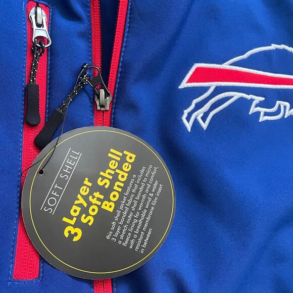 Buffalo Bills NFL Soft Shell Coat NWT - Picture 10 of 11